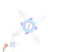 Générique Toupie Lumineuse Rotative, Jouets À Volant Tournant Lumineux, Accessoires de Cosplay, pour Filles Garçons Fête Anniversaire Cosplay Intérieur Extérieur Nuit