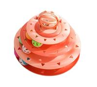 Générique Tour de Boule de Chat à Quatre - de d'activité de Puzzle à | plateau tournant interactif | Accessoire de divertissement d'exercice extérieur d'intérieur pour le de salon d'arrière