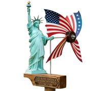 Générique Tourne-Vent,250e Statue Commémorative Tout Temps - Moulins À Vent Drapeau Américain pour Le Jardin - pour Maison, Chambre, Salon, école, pelouse, fête,