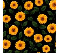 Générique Tournesol Fleurs Papier Peint Épaissir Mat Auto Adhésif 44x300 cm Peinture Plantes Meubles Autocollants Amovible Comptoir Contact Papier Stickers Muraux pour Bains Salon Chambre