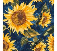 Générique Tournesol Plante Papier Peint Épaissir Mat Auto Adhésif 44x600 cm Peinture Art Meubles Autocollants Amovible Comptoir Contact Papier Stickers Muraux pour Bains Salon Chambre