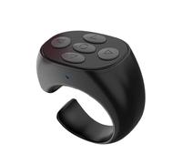Générique Tourneur de Pages avec télécommande sans Fil | Télécommande sans Fil Durable du Bout des Doigts | Anneaux de défilement télécommande de caméra Rechargeable pour téléphones tablettes