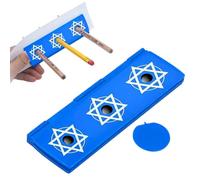 Générique Tours de Magie pour - 3 Trous Magic Tricks Kids Magic Props Pen Penetring Coins - Fun Goodie Bag Fillers Magic Toys Favors pour et Adolescents