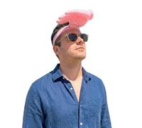 Générique Tout Petit Chapeau de Soleil Format Main Accessoire Fantaisie Original Mini Chapeau de Paille pour soirées costumées