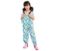 Générique Tout-Petit Pantalon De Pluie Enfants Respirant Légères Salopette Garçon Fille Tout-Petits Non doublée D'Extérieur Waterproof Trousers pour 1-10 Ans