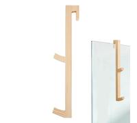 Générique Towel Hooks, Wooden No Drill Wall Mounted Hooks, Bathroom Towel Hanger Rack, For Loofah Brush Wash Cloth Bag Robe Home Kitchen Use
