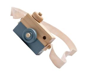 Générique Toy Camera - Kids Camera | Wooden Pretend Play Toy | Realistic Educational Camerá, with Strap, for Kindergarten Preschool Classroom Home Nursery Playroom Travel Indoor