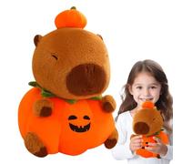 Générique Toy Capybara en Peluche - Animal en Peluche à la, en Peluche Mignonne | Halloween Soft Soft Cuddly Capybara Figure, Jouet décoratif drôle pour Le canapé de Chevet Salle de Voyage AFF