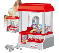 Générique Toy Claw Machine, Electronic Arcade Claw Machine - Dispensateur électronique Jouet avec Musique d'arcade et 24 pièces de Jeu - Jeu de fête pour