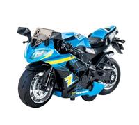 Générique Toy Dirt Bikes - Simulation Motorcycle Model with Light and Sound | Pull Back Dirt Bike Toy for Boys, Motorbike Collection Display, Room Decoration Gift for Kids