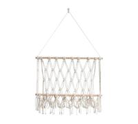 Générique Toy Hammock - Organisateur en Maille Animale tissé à la Main et en Peluche | Filet Suspendu Mural avec Une Garniture | de Corde en Coton pour Jouets en Peluche, Chambre à Coucher pour e