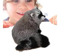 Générique Toy modèle Animal d'animaux Sauvages - simulé | Figurine de Raton Laveur réaliste Raccoon Family Action Model Modell l'action éducative pour Les, Affichage la Nature et décoration mai