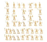 Générique Toy Soldiers Men, Miniature Army Figures Set, Ancient Model Statues, 100-Piece Collection, Educational Props, Ideal for Cake Decorations Projects Parties Boys Girls Games