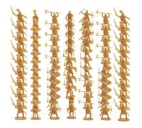 Générique Toy Soldiers, Mini Soldiers, Lightweight Figures Versatile Use Creative Deployment Collectible Miniatures, Soldier Statues for Girl Boy Kids, Gray, Gold, Yellow, Blue