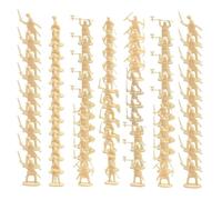 Générique Toy Soldiers, Mini Soldiers, Lightweight Figures Versatile Use Creative Deployment Collectible Miniatures, Soldier Statues for Girl Boy Kids, Gray, Gold, Yellow, Blue