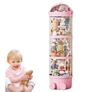 Générique Toy Storage Tube, Plush Toy Organizer, Stuffed Animal Holder, Clear Stuffed Animal Tower, Large Plush Organizer, Stuffed Toy Storage Organizer, Toy Storage Tower for Kids