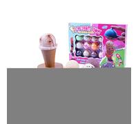 Générique Toy - Toddler Ice Cream Stacking Toy | Ensemble De Jeux De Cône De Crème Glacée Éducative | Balancing Tower Game & Fitend Jouer De La Nourriture pour Les | Jeu d'apprentissage