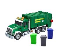 Générique Toy Tow, Truck Logging, Heavy-Duty Build Functional Winch Friction Powered Three Bins Realistic Design Sound Effects, Truck Toy for Birthday, Thanksgiving, Christmas