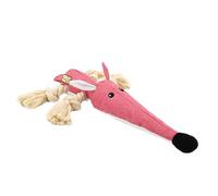 Générique Toys à mâcher en Peluche, Jouet de Chien grincement - Forme d'animal grinçante et résistante à la bouchée Toy en Corde,Chatter de la mât