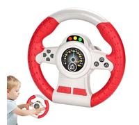 Générique Toys du Volant pour - Toy De La Voiture De Conduite Portable Simulée | Faire Semblant De Conduire des Jouets De Siège, Développement Précoce des Jouets Éducatifs Gift for Kids Boys Gi