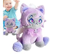 Générique Toys en Peluche, Toys en Peluche alastor Doux, Hell Inn Angel Cat Toy, Angel Meow Dolls Pillow, Dessin animé du de l'hôtel Hazbin Figure en Peluche pour Les Fans