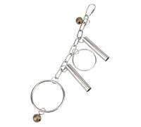 Générique Toys for Parakeets - Safe Stainless Sound Maker Ring
