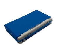 Générique TPU Coque De Protection Flexible pour Anbernic RG DS Console Couverture De Protection ImpriméE 3D Sac De Jeu BoîTe De Rangement Antichoc (Bleu translucide)