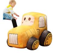 Générique Tractor Pillow - PP Cotton 8.66x11.81x7.87 inches 450g, Car-Shaped Tractor Stuffed Toy | Home Sofa Cushion Cars Gift for Kids Car Enthusiasts and Plush Collection