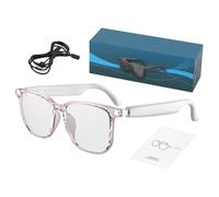 Générique Traduction AI Lunes intelligentes - Eyewear rechargeable sans fil avec 144 Langage en temps réel et traduction de texte | Verres électroniques pour voyages, affaires, l'éducation, activité