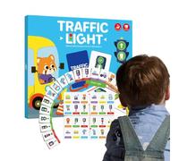 Générique Traffic Light Memory Matching Game Educational Toy for Kids | Memory Matching Game Features Educational Toy Traffic Light Picture Matching Boosts Concentration Cognitive Skills