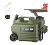 Générique Tragbarer Wasserbehälter | 28 l Rolleimer mit Zapfhahn und klappbarem Griff | Mobiler Wassertank | für Camping, Wandern, Roadtrips, Stromausfall, Garten, Picknick und Outdoor-Abenteuer