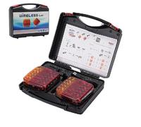 Générique Trailer Tail Light - High Visibility Rear Towing Warning Light & Versatile Safety Lamp For Night Driving | Waterproof Resistant ABS Casing For Enhanced Road Safety & Vehicle Protection