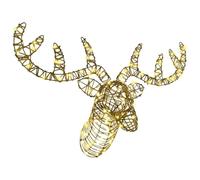 Générique Traîneau tiré par Un Renne avec 140 LED Blanc Chaud 60 cm Rotin,Maison & Jardin,Décorations,Décorations de Noël & saisonnières,Décorations de Noël,Blanc Chaud,1.04 KG,42019067