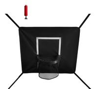 Générique Trampoline Basketball Hoop, Kids Bouncing Game Set, Outdoor Sports Accessory with Secure Attachment, Active Play Equipment, Fun Exercise Tool for Garden Park Playground Boys Girls