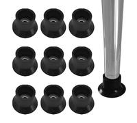 Générique Trampoline Caps - 5.3x3.5CM Leg Tips | Replacement Mini Trampoline Leg Cap Tips with Strong Suction, 6-Pack, Durable Rubber Chair Caps for Indoor Gym Floor Protection, Silent