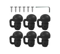 Générique Trampoline Leg Caps, Enclosure Post Toppers Replacement Parts Trampoline Pole Caps, Heavy Duty Outer Protection Set for Tube End Cover, Fitness Repair