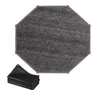 Générique Trampoline Shade Cover - Foldable Outdoor Trampoline Tent Net - Sun Protection Waterproof Trampolines Canopy | Resistant Tear Proof Sunshade for 6FT 8FT 10FT 12FT 14FT Round Trampolines