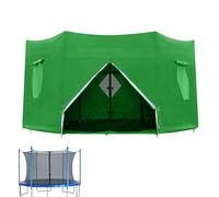 Générique Trampoline Sunshade Tent - Oxford Cloth Coated with Silver | Windproof Sunproof Rainproof for Outdoor Tent Awning Protective Cover Only