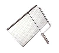 Générique Trancheuse à Fromage Multifonction en Acier Inoxydable Coupe-Fromage à Fil Graduation pour Fromage en Bloc Jambon et Beurre - Ustensile Cuisine Pratique pour Usage Domestique