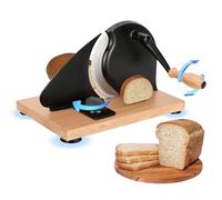 Générique Trancheuse à Pain Manuelle pour levain, Coupe-Tranche Uniforme pour Pains Faits Maison