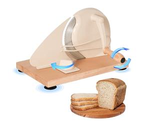 Générique Trancheuse à Pain Manuelle pour levain, Coupe-Tranche Uniforme pour Pains Faits Maison