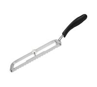 Générique Trancheuse À Réglable - Coupe- Dentelé Réglable | Couteau À Baguette | Trancheuse À Bagel Dentelée | Pour Pâte Gâteau Toast Sandwich Bagel Maison Appartement Cuisine Cuisson Restau