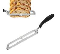 Générique Trancheuse À Réglable,Scie À Dentelée À | Trancheuse Dentelée Pour Les Bagels | Pour Toasts, s, Sandwiches, Bagels, Gâteaux, Pâte, Maison, Cuisine, Pâtisserie, Restaurant
