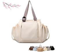 Générique Transformable Cradle Bag Travel Storage Bag, Transformable Cradle Storage Bag (Beige)