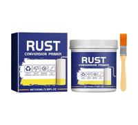 Générique Transformateur De Rouille pour Métal - Peinture Transformateur De Rouille avec Pinceau | pour Surfaces Acier Fer Aluminium Carrosserie Jantes Toiture