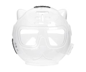 Générique Transparent Cat Grooming Helmet, Pet Anti Bite Breathable Hood Protective Safety Cover for Veterinary Visits, Bathing, Grooming, Medication, Pet Care