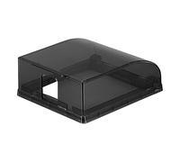 Générique Transparent Socket Guard - Childproof Outlet Shield, Clear Power Receptacle Cover, Dust Proof Protector for Living Room, Bedroom, Kitchen, Dining Room Safety Installation