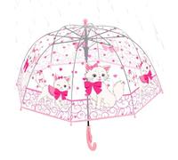 Générique Transparent Umbrella - Windproof With Hook Handle