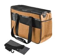 Générique Transporteurs pour Chiens de Petite Taille - Sac Bandoulière avec Poches Multiples pour Chats et Chiens - Matériaux Respirables Confortables pour Voyage Camping Pique-Nique Promenade
