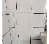 Générique Trappe d'accès encastrée en Aluminium 14×24" avec Verrouillage à Bouton Rotatif, Couvercle de Trappe d'inspection à charnière pour l'entretien des installations de plomberie, de ch